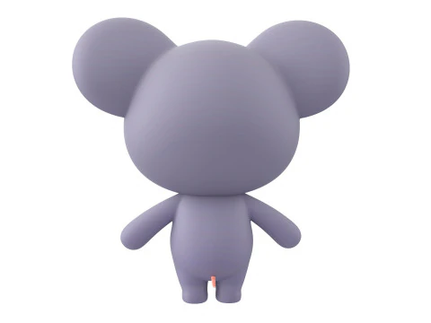 Character324 Rigged Mouse 3D Model