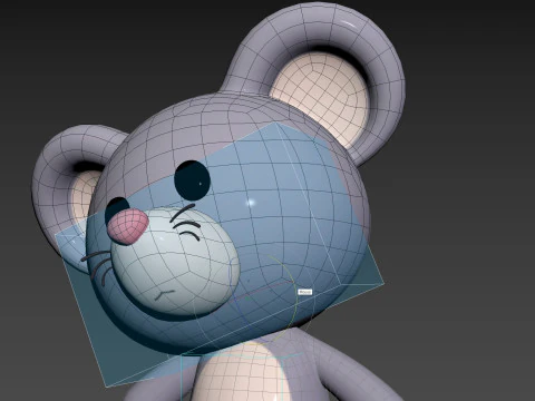 Character324 Rigged Mouse 3D Model
