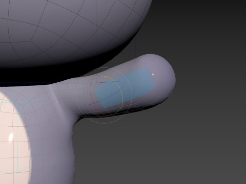 Character324 Rigged Mouse 3Dモデル