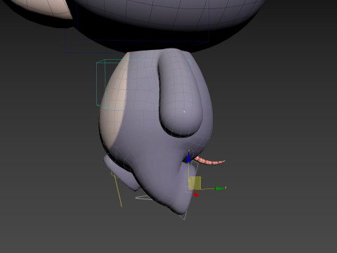 Character324 Rigged Mouse 3Dモデル