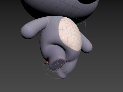 Character324 Rigged Mouse 3Dモデル