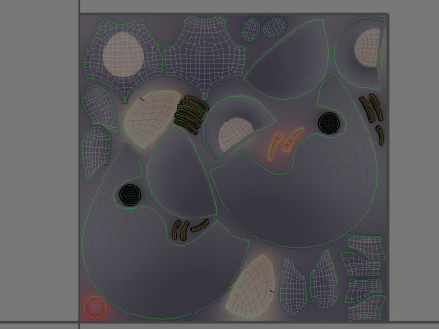 Character324 Rigged Mouse 3Dモデル