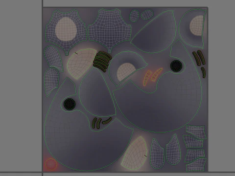 Character324 Rigged Mouse 3D Model