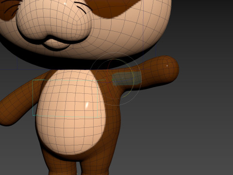 Character325 Rigged Otter 3D Model