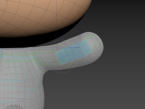 Character325 Rigged Otter 3D Model
