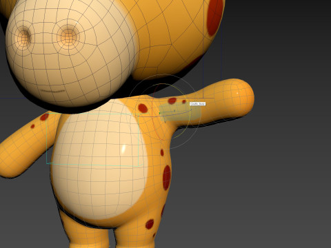 Character326 Rigged Giraffe 3D Модель