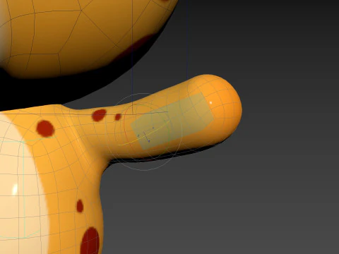 Character326 Rigged Giraffe 3D Model