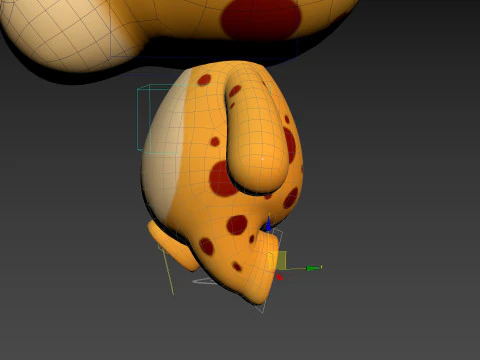 Character326 Rigged Giraffe 3D Model
