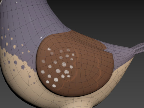 Character327 Quail 3Dモデル