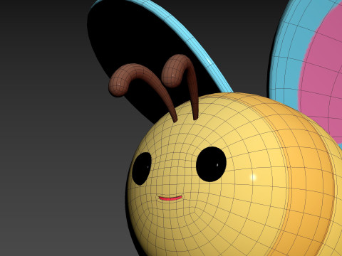 Character328 Butterfly Modelo 3D