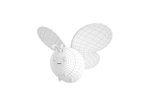 Character328 Butterfly Modelo 3D