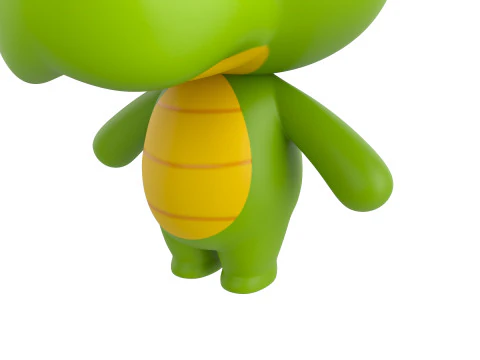 Character329 Rigged Crocodile 3D Model