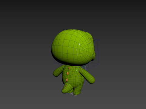 Character329 Rigged Crocodile 3D Model