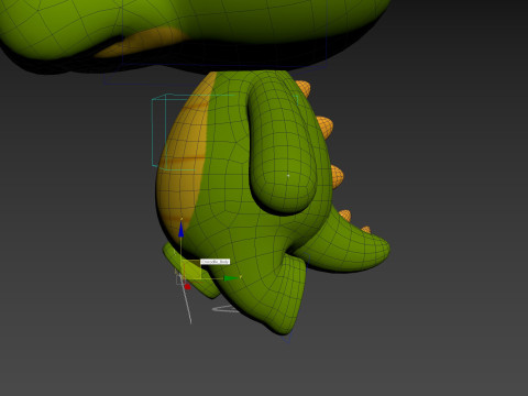 Character329 Rigged Crocodile 3D Model