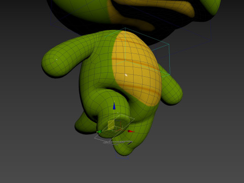 Character329 Rigged Crocodile 3D Model