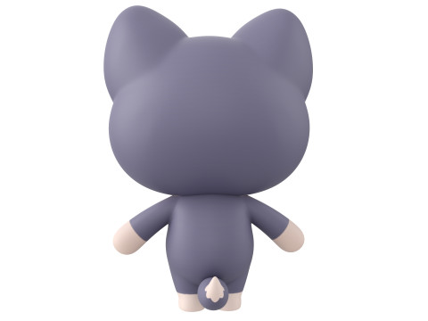 Character330 Rigged Wolf Modelo 3D