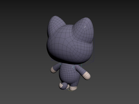 Character330 Rigged Wolf Modelo 3D