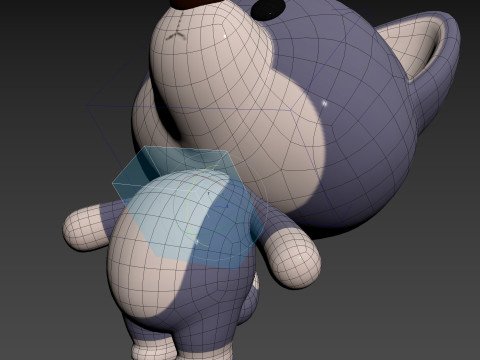 Character330 Rigged Wolf Modelo 3D