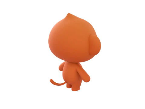 Character331 Rigged Monkey 3D Model