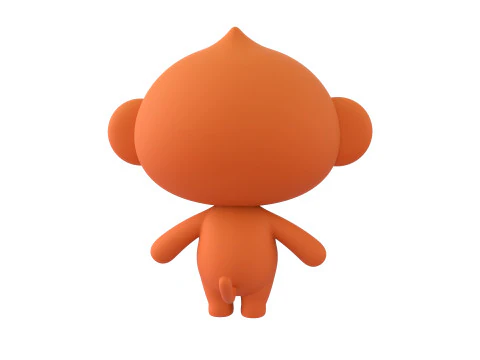 Character331 Rigged Monkey 3D Model