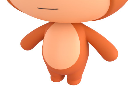Character331 Rigged Monkey 3D मॉडल