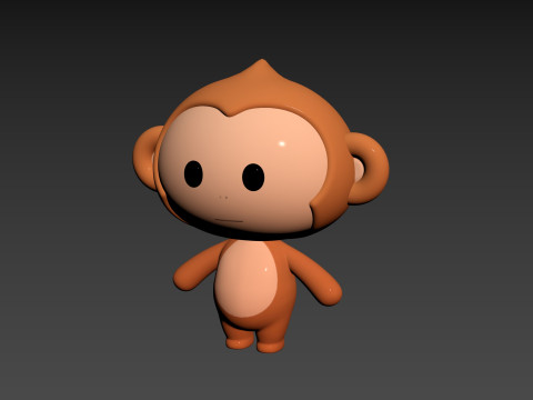 Character331 Rigged Monkey 3D मॉडल