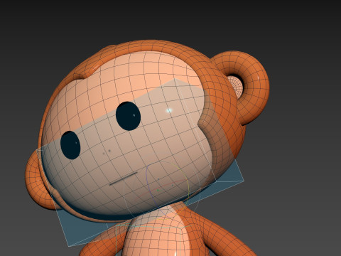 Character331 Rigged Monkey 3D मॉडल