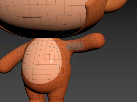 Character331 Rigged Monkey 3D Model