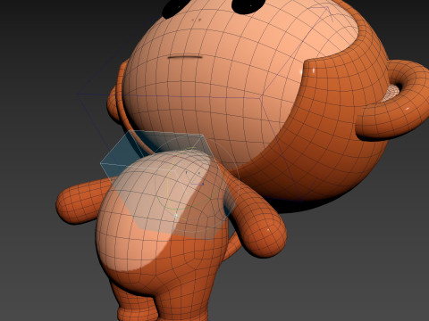 Character331 Rigged Monkey 3D मॉडल