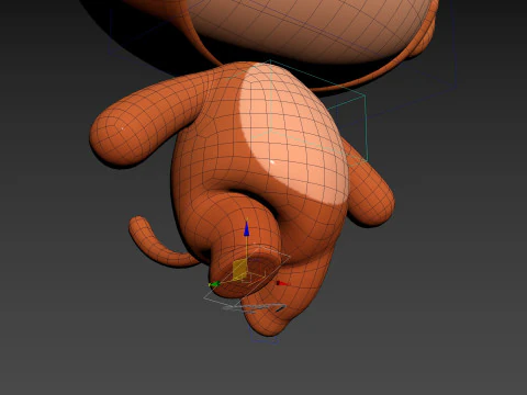 Character331 Rigged Monkey 3D Model