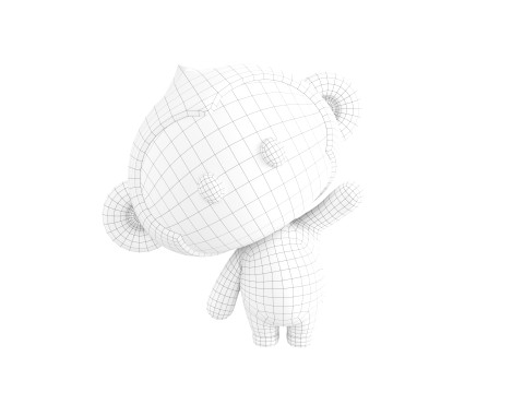 Character331 Rigged Monkey 3D मॉडल