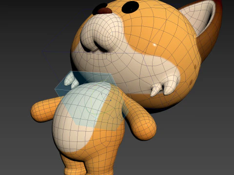 Character332 Rigged Lynx 3D Model