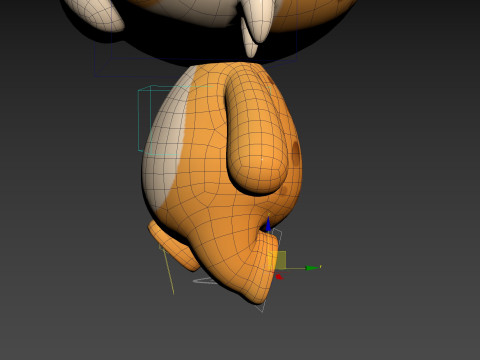 Character332 Rigged Lynx 3D Model
