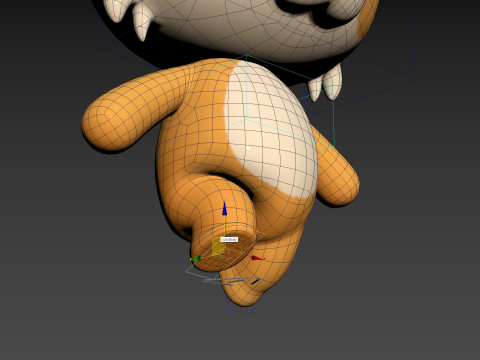 Character332 Rigged Lynx 3D Model