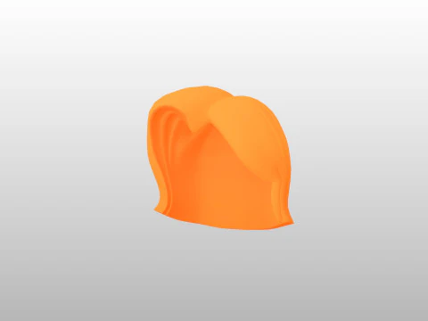Prop312 Women Hair 3D Model