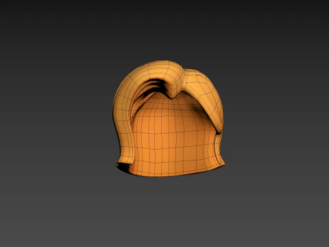 Prop312 Women Hair 3D Model