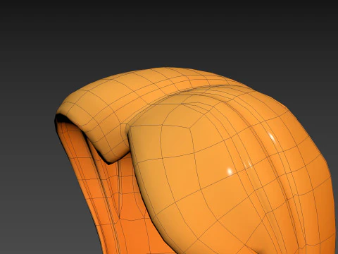 Prop312 Women Hair 3D Model