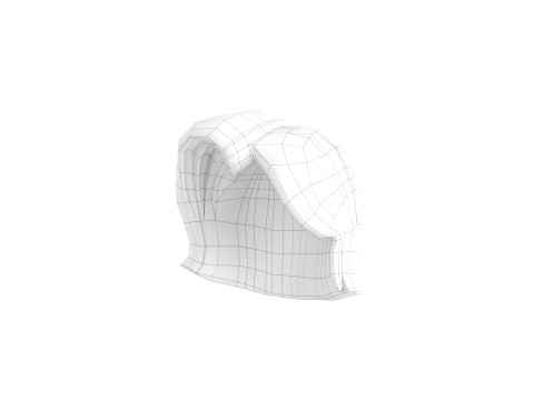 Prop312 Women Hair Modello 3D