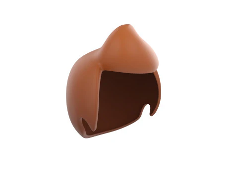 Prop313 Man Hair 3D Model