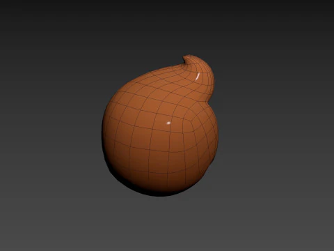 Prop313 Man Hair 3D Model