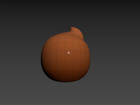Prop313 Man Hair 3D Model
