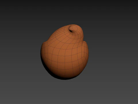 Prop313 Man Hair 3D Model