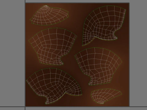 Prop313 Man Hair 3D Model