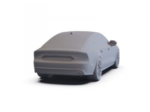 A7 Sportback 2011 PRE-SUPPORTED Modèle 3D