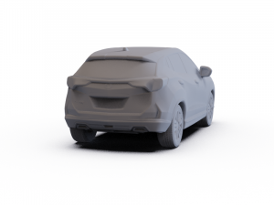 Acura CDX 2016 PRE-SUPPORTED 3D Модель