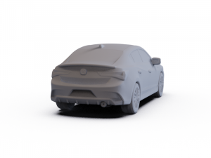 Acura ILX A-spec 2019 PRE-SUPPORTED 3D 模型