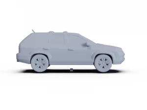 Acura MDX 2003 PRE-SUPPORTED 3D Model