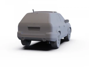 Acura MDX 2003 PRE-SUPPORTED 3D Model