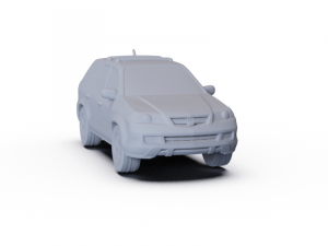 Acura MDX 2003 PRE-SUPPORTED Modelo 3D