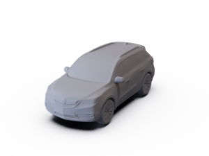 Acura MDX 2014 PRE-SUPPORTED Model 3D
